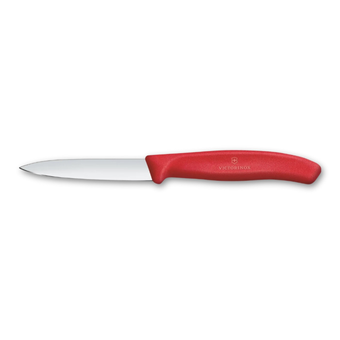 NÓŻ VICTORINOX DO WARZYW I OWOCÓW CZERWONY 6.7601.C1